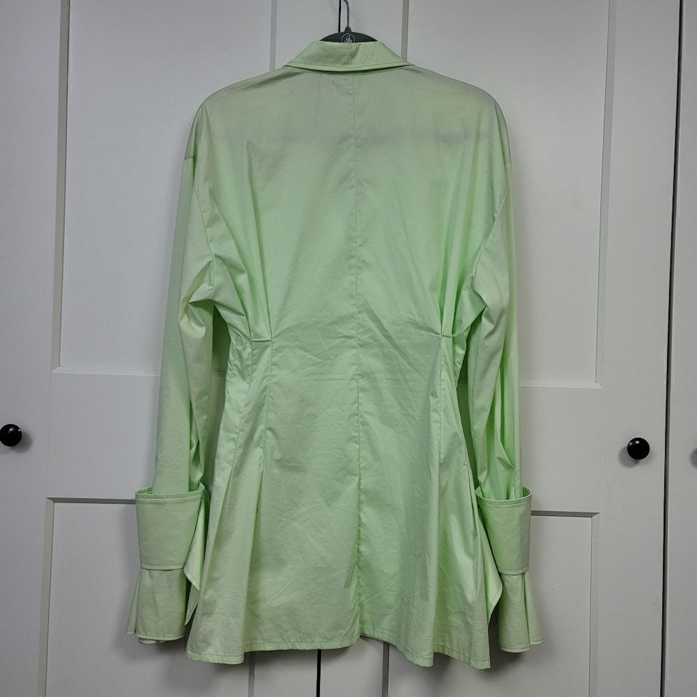 Denimland cinched mini shirt dress, small - Picture 11 of 12